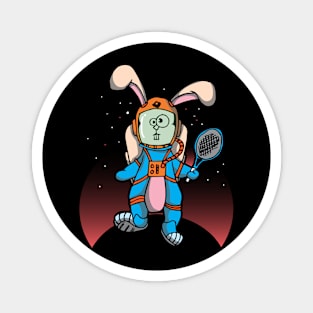 Astronaut Rabbit Magnet